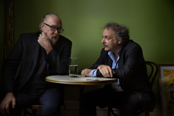 Ed Kuepper (left) and Jim White have joined forces for a run of live shows starting this month. 