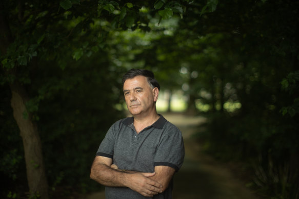 Ray Saliba grew up Catholic but has been going to Pentecostal churches since 1995.
