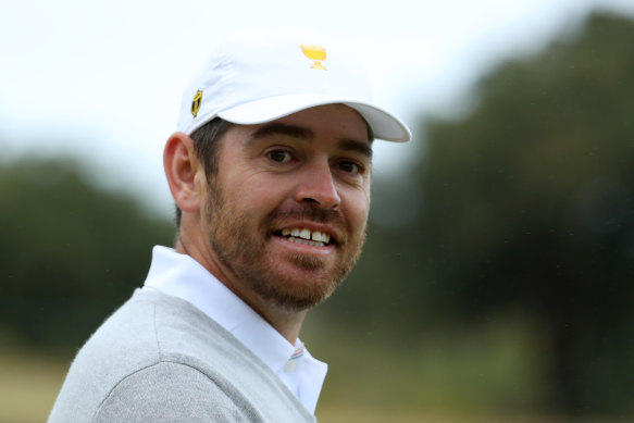 Louis Oosthuizen is playing in his fourth Presidents Cup this week.