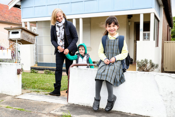 Phoebe Love is in kindergarten and is getting ready for a return to school on Monday.