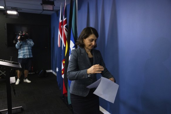 Gladys Berejiklian walks away from office and from the NSW Parliament. 