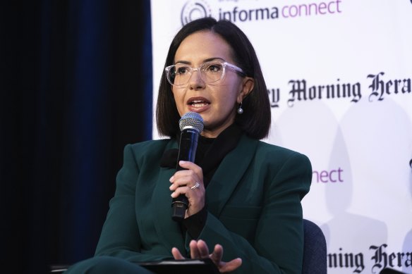 Prue Car speaks at the Sydney Morning Herald Schools Summit.