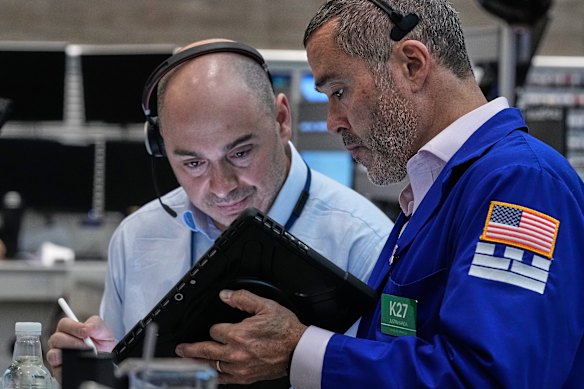 The AI rollercoaster ride is continuing on Wall Street.