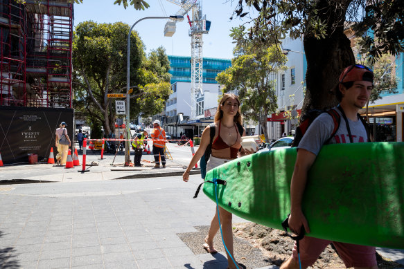 A developer lobby group says the development funds actual improvements to Bondi.