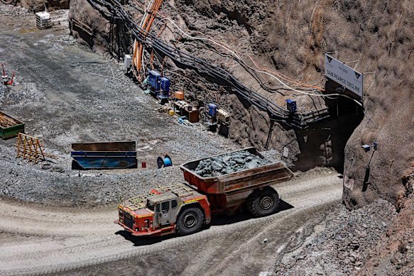 The Northern Star Resources Super Pit mine on the outskirts of Kalgoorlie. 