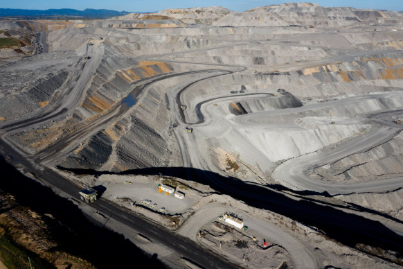 BHP’s Mount Arthur coal mine in Muswellbrook in the Upper Hunter.