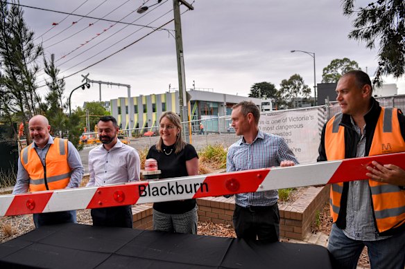 Jacinta Allan in 2016 when she was public transport minister. 