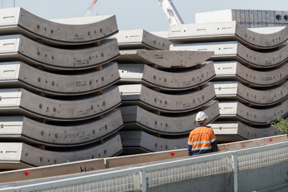 The West Gate Tunnel project has had significant cost blowouts.