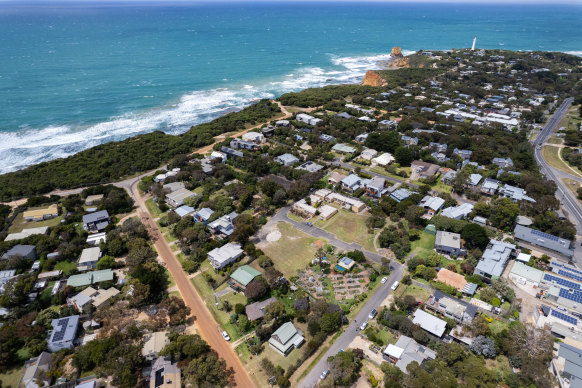 House prices along the Surf Coast fell by 10.2 per cent over 2023.