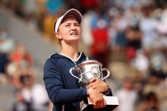 French open champion Barbora Krejcikova.
