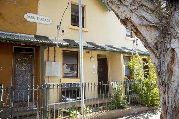 One of the publicly owned properties was a terrace on Mitchell Street that was once home to prominent women’s workplace rights campaigner Sadie King OAM.