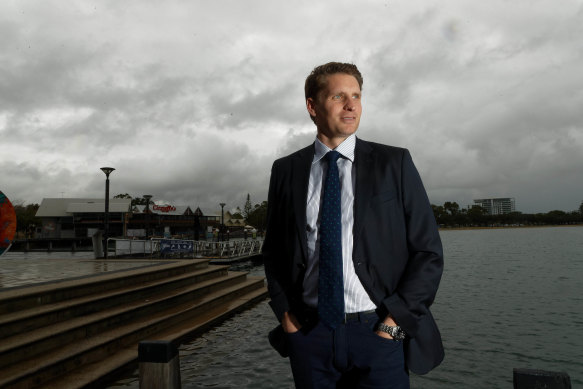 Opposition defence spokesman Andrew Hastie.