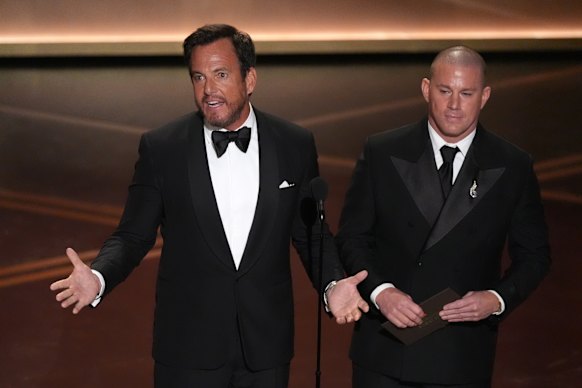 Will Arnett made a poignant point by submitting best animated short film with Channing Tatum.