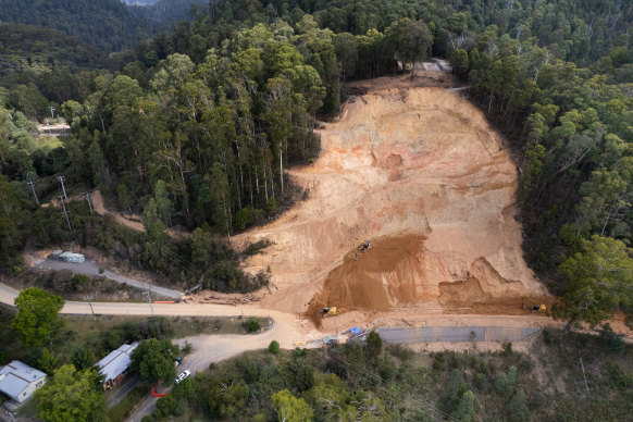 The landslide at Falls Creek has been a calamity for businesses.