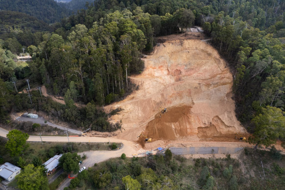 The landslide at Falls Creek has been a calamity for businesses. 