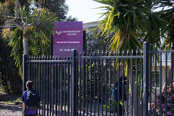 A staff briefing was held on Wednesday morning and wellbeing staff were on campus.