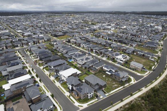 Greenfield developments on Sydney’s western fringe cost significantly more compared to housing near the inner city.