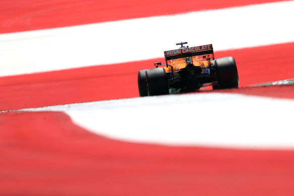 Australian Daniel Ricciardo driving in the Austrian grand prix last week. The race will not come to Australia this year.