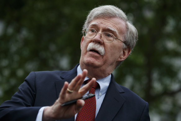 "You're fired": US national security adviser John Bolton.