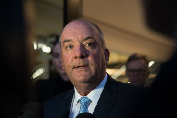 Former member for Wagga Wagga Daryl Maguire, who was in a relationship with Gladys Berejiklian.