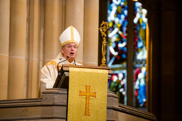 Catholic Archbishop of Sydney Anthony Fisher. 