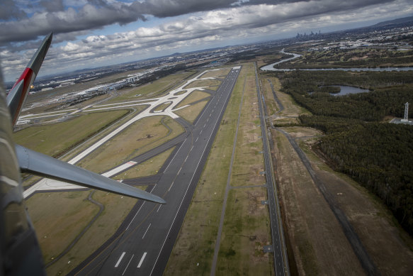 Brisbane’s $1 billion parallel runway was the largest project of its kind in Australia. It was completed in 2020 - before the pandemic grounded many of the planes that had been expected to use it.