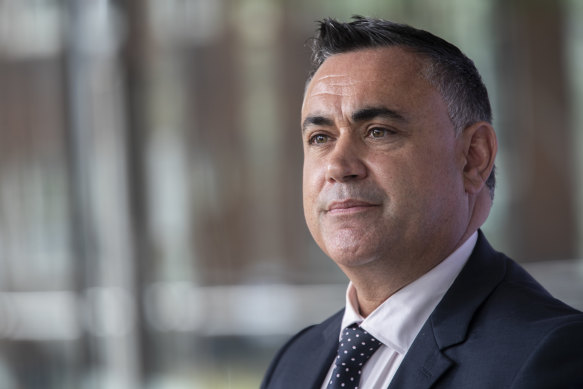 A producer for FriendlyJordies has been charged with stalking Deputy Premier John Barilaro.