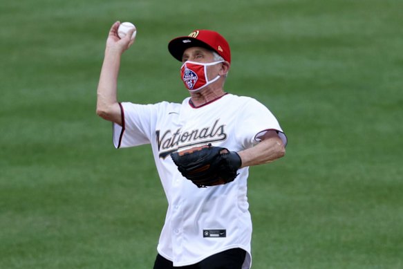 Trump was reportedly upset that Fauci was given the honour of throwing the first pitch at the opening baseball game of the 2020 season.