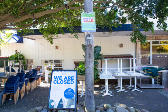 The Whale Beach Deli was operated by Pip and Andrew Goldsmith’s Boathouse Group. It closed last month.