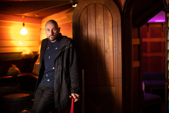 Steve Costa, the owner of New Guernica nightclub, fears for the future of his industry.