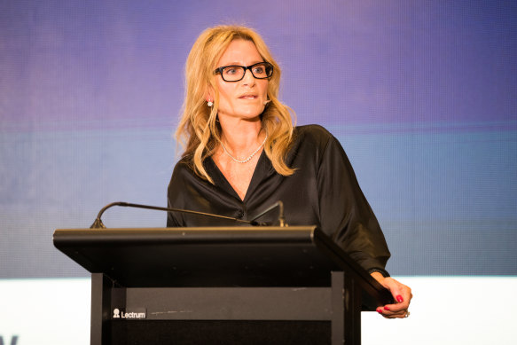 The Australian’s star libertarian columnist Janet Albrechtsen.