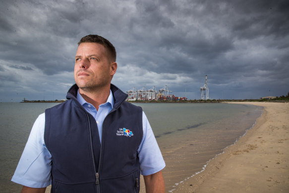 Life Saving Victoria’s general manager of lifesaving services Liam Krige. 