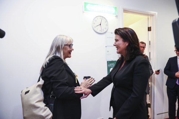 Victorian senator and frontbencher Jane Hume offered Hendry a lecture on the magnificent opportunity she was forgoing by refusing to meet the PM.