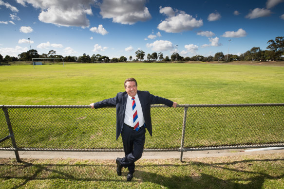 Maribyrnong mayor Michael Clarke.