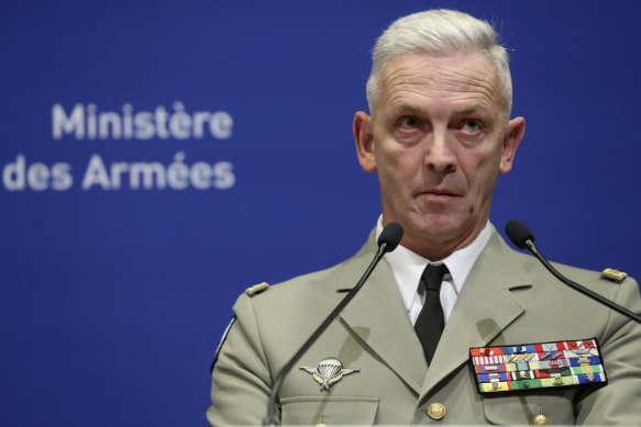 French Army Chief of Staff General Francois Lecointre.