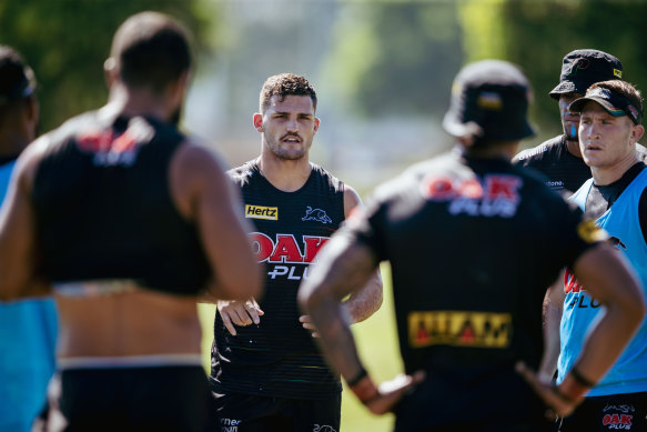 Nathan Cleary is eager to improve as a leader.