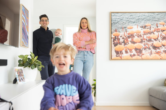 Katie Ferraro and husband David are looking for a home that better suits their family’s needs. 