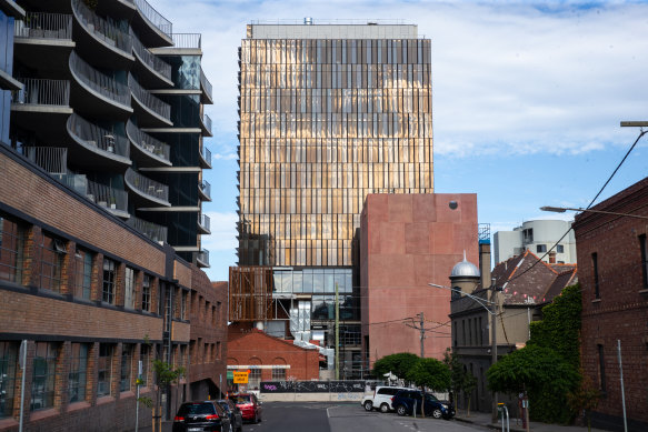 The Northumberland development in Collingwood, Melbourne.