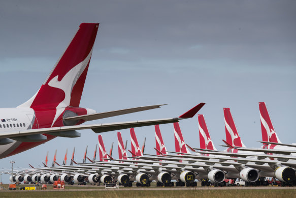 This week's rescue flights are the first to India organised by the Australian government and operated by Qantas.