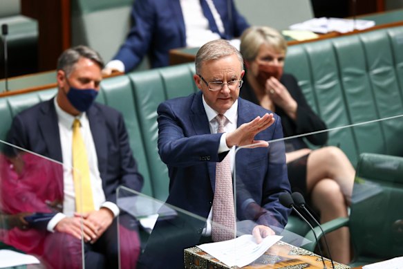 Opposition Leader Anthony Albanese.