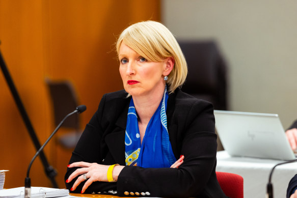 Secretary of the NSW Department of Customer Service Emma Hogan.