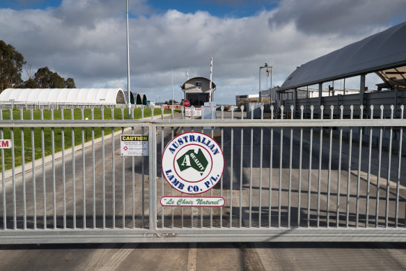 The Australian Lamb Company in Colac.