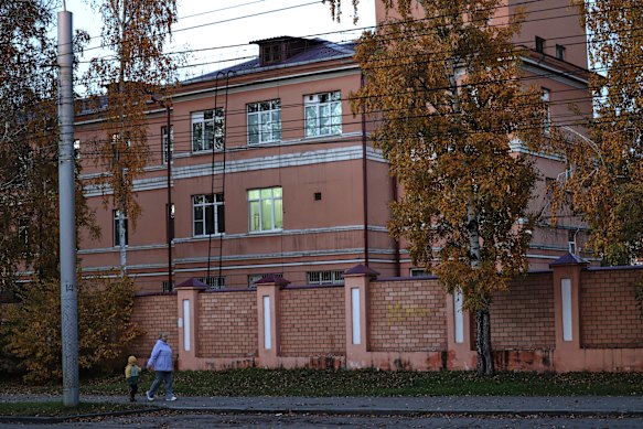 L'Istituto di ricerca anti-peste di Irkutsk della Siberia e dell'Estremo Oriente a Irkutsk, Russia.