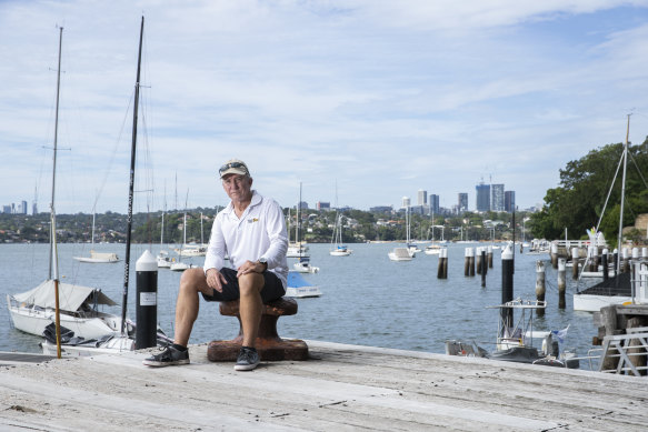Alan Gregory, Balmain Sailing Club’s race director, is hoping for independent advice on health risks.