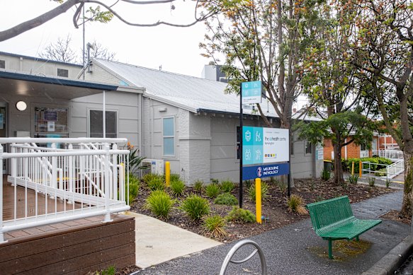 The cohealth centre in Kensington.