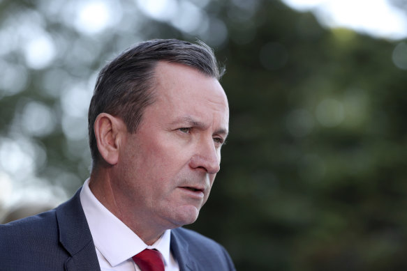 WA premier Mark McGowan.