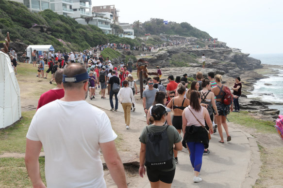 Sculpture by the Sea in 2019.