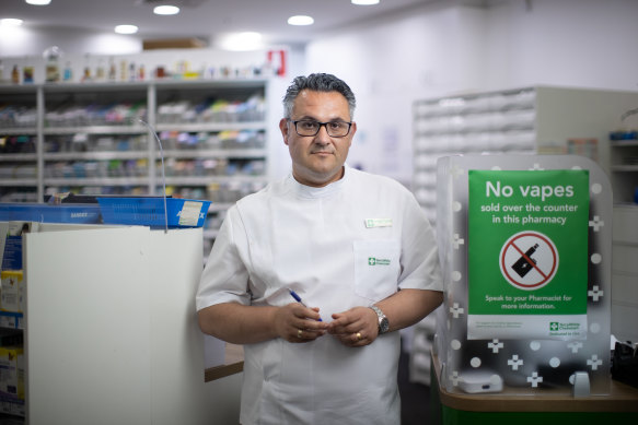 Anthony Tassone, Victorian branch president, Pharmacy Guild of Australia.