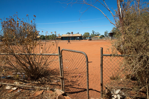 The remote Aboriginal community of Yuendumu.