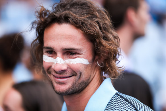 Nicho Hynes enjoyed Cronulla’s cultural evening on Thursday night.
